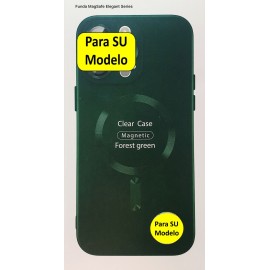 iPhone 14 Pro Max Funda Magsafe Elegant Series Verde