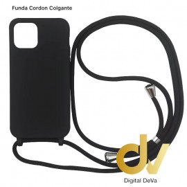 iPhone 12 6.1 Funda Colgante Con Cordon Negro