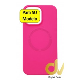 iPhone 15 Pro Max Funda Magsafe Ultrasafe Alfa Rosa Neón