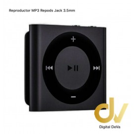 Reproductor MP3 Repods Jack 3.5mm Negro