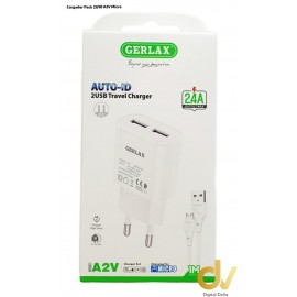 Cargador Pack 2USB Micro A2V Gerlax