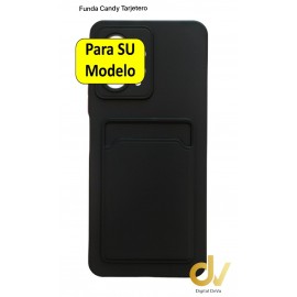 Redmi A3 4G 2024 Xiaomi Funda Candy Tarjetero Negro