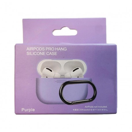Funda Airpods Pro + Hanger Purple