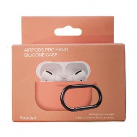 Funda Airpods Pro + Hanger Papaya