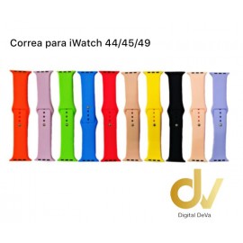 Correa para iWatch 44/45/49 Rojo
