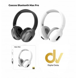 Cascos Bluetooth Max Pro Blanco