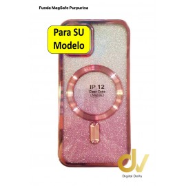 S24 Ultra 5G Samsung Funda MagSafe Purpurina Rosa