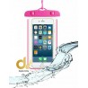 Universal Funda Luminoso Impermeable Rosa