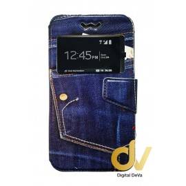 Universal 5.0 Funda Libro Dibujo Jeans