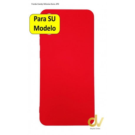 iPhone 16 Plus Funda Candy Silicona Dura JPD Rojo