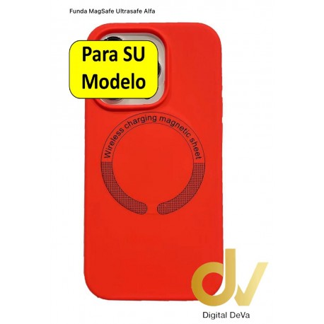 iPhone 16 Funda Magsafe Ultrasafe Alfa Rojo