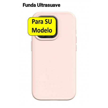 iPhone 16 Funda Ultra Suave Rosa