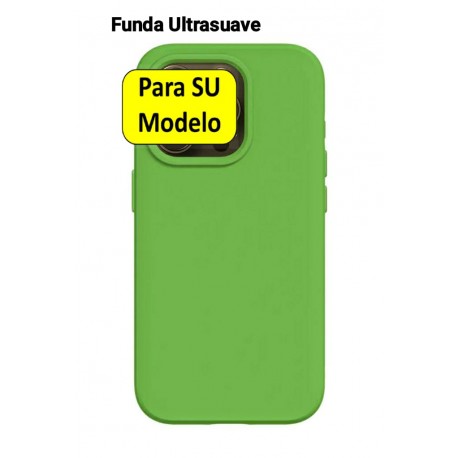 iPhone 16 Pro Funda Ultra Suave Verde