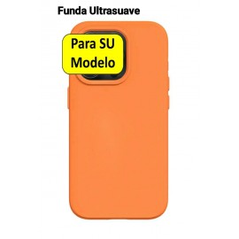 iPhone 16 Plus Funda Ultra Suave Naranja