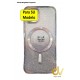 iPhone 16 Plus Funda MagSafe Purpurina Plata