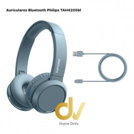 Cascos Bluetooth Philips TAH4205bl Verde Azulado