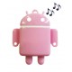 MP3 Muñeco Robot Rosa