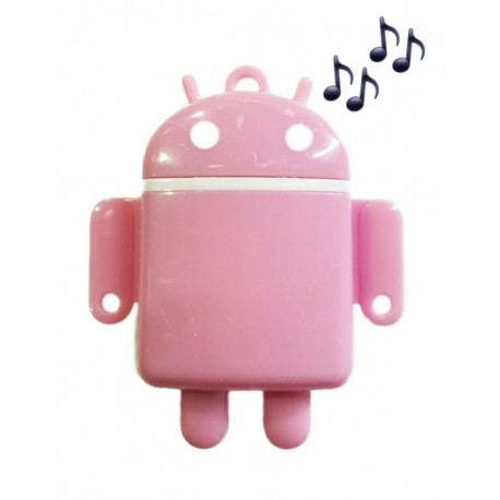 MP3 Muñeco Robot Rosa