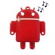 MP3 Muñeco Robot Rojo