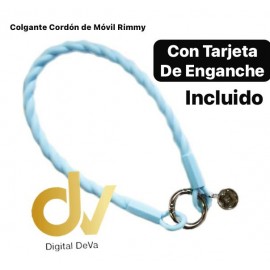 Colgante Cordón de Móvil Rimmy Celeste