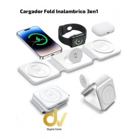 Cargador Fold Inalambrico 3en1 / W5