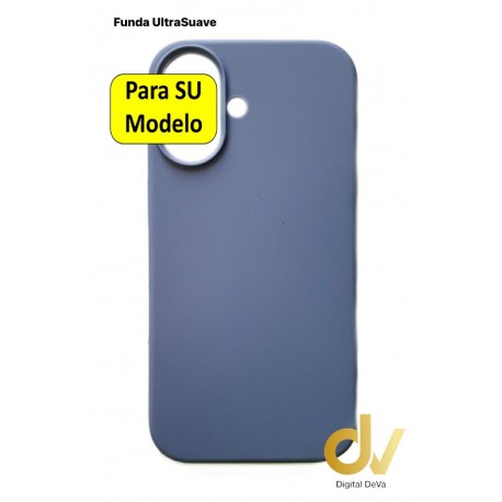 iPhone 16 Funda Ultra Suave Gris