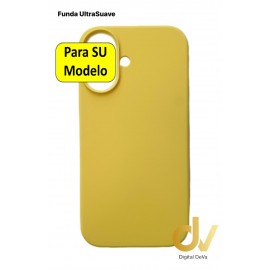 iPhone 16 Funda Ultra Suave Amarillo