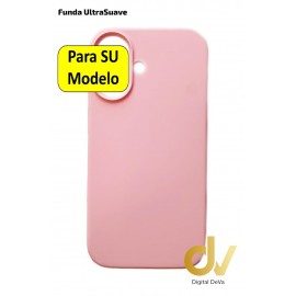 iPhone 16 Funda Ultra Suave Rosa