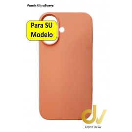 iPhone 16 Pro Funda Ultra Suave Rosa Palo