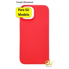 iPhone 16 Plus Funda Ultra Suave Coral Neón