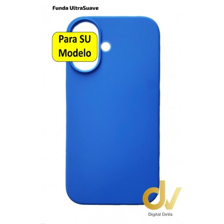 iPhone 16 Plus Funda Ultra Suave Azul Francia