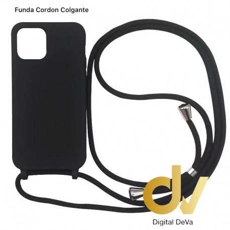 iPhone 16 Funda Cordón Colgante Negro