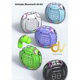Airbuds Bluetooth Air40 Azul