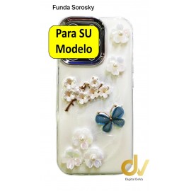 iPhone 16 Pro Max Funda Sorosky Mariposa Esmeralda