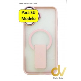 iPhone 16 Plus Funda Magsafe Stent 3en1 Rosa