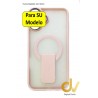 iPhone 16 Plus Funda Magsafe Stent 3en1 Rosa