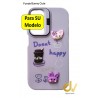 A35 5G Samsung Funda Bunny Cute Violeta