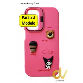 A06 Samsung Funda Bunny Cute Rosa