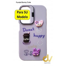 A55 5G Samsung Funda Bunny Cute Violeta