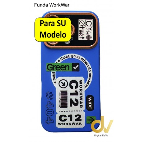 iPhone 16 Pro Funda Workwar Azul