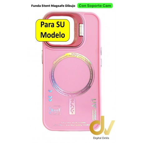 S24 Ultra 5G Samsung Funda Stent Magsafe Dibujo Rosa