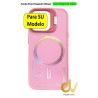 iPhone 16 Funda Stent Magsafe Dibujo Rosa