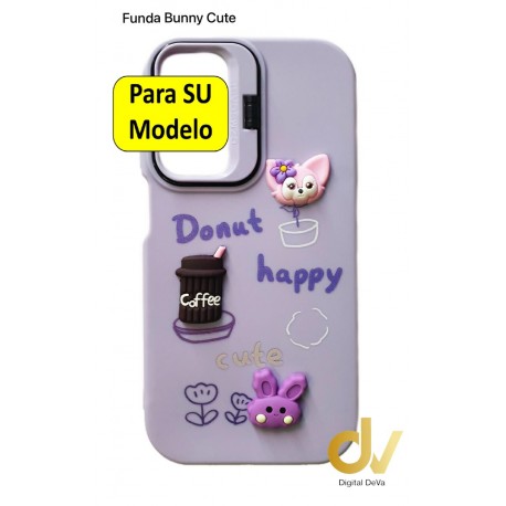 Redmi 14C Xiaomi Funda Bunny Cute Violeta