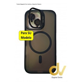 iPhone 15 Pro Funda Magsafe Con Soporte Camara Negro