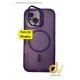 iPhone 14 Pro Max Funda Magsafe Con Soporte Camara Lila