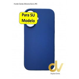 A16 5G Samsung Funda Candy Silicona Dura JPD Azul Oscuro