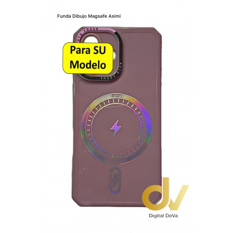 iPhone 16 Pro Max Funda Dibujo Magsafe Asimi Rosa