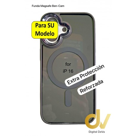 iPhone 16 Pro Max Funda Magsafe Ben-Cam Gris