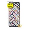 iPhone 16 Funda Cruces Shine Plata