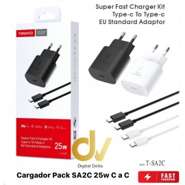 Cargador Pack C a C 25W T-SA2C